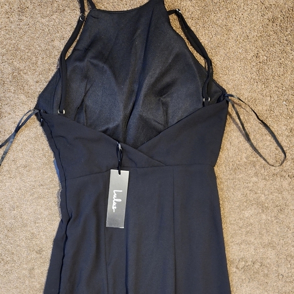 Black Lace Mermaid Maxi Dress, Women's XS [NWT!] - Picture 4 of 9